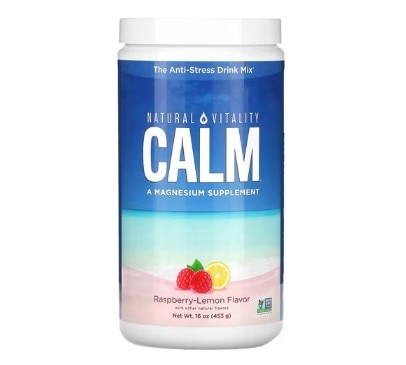 Natural Vitality Calm Raspberry Lemon