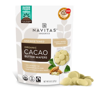 Navitas Organics Cacao Butter Wafers