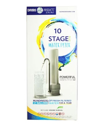 New Wave Enviro 10 Stage Plus Countertop Water Filter -- 1 Filter