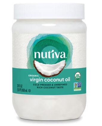 Nutiva Organic Virgin Coconut Oil -- 29 fl oz