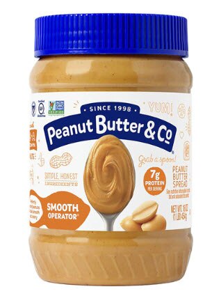 Peanut Butter & Co Smooth Operator® Creamy Peanut Butter -- 16 oz