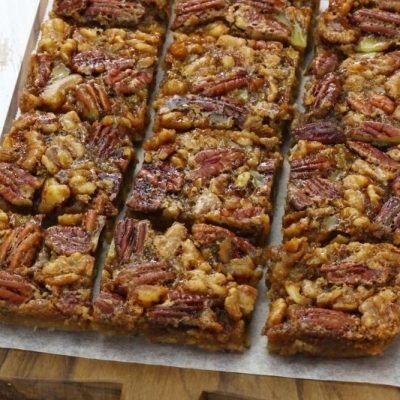 Pecan Shortbread Bars