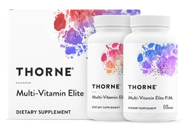 Thorne Research Multi-Vitamin Elite AM & PM - NSF Certified for Sport -