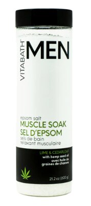 Vitabath Men Muscle Soak Lime & Cedarleaf