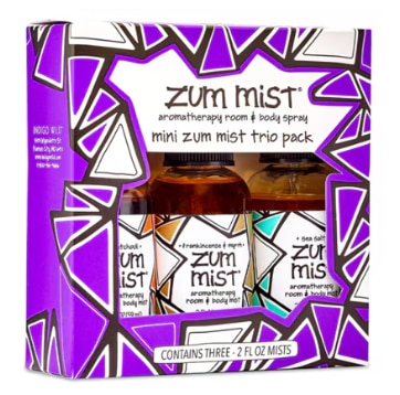 Zum Mist Mini Aromatherapy Room and Body Spray Trio Gift Set