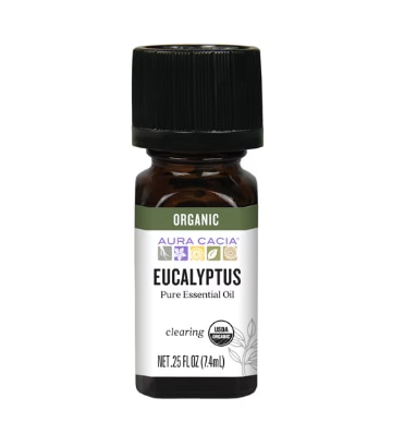 Aura Cacia Organic Pure Aromatherapy Oil Eucalyptus