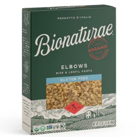 Bionaturae Organic Gluten-Free Rice & Lentil Elbows Pasta