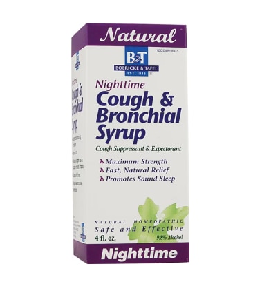 Boericke & Tafel Cough and Bronchial Syrup Nighttime