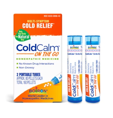 Boiron ColdCalm On the Go Multi-Symptom Cold Relief
