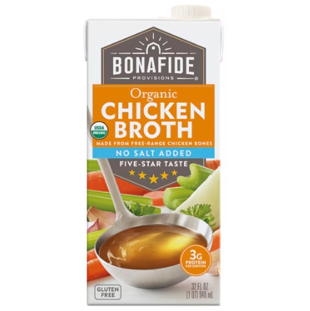 Bonafide Organic Chicken Broth - No Salt