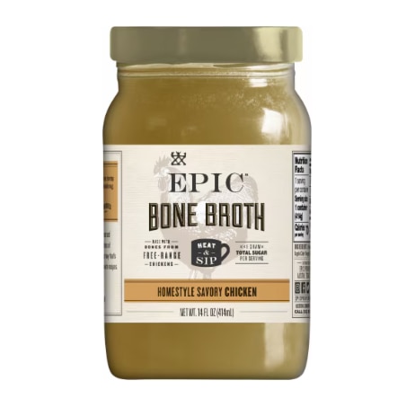 Epic Homestyle Savory Chicken Bone Broth