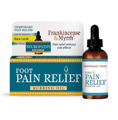 Frankincense & Myrrh Foot Pain Relief Rubbing Oil