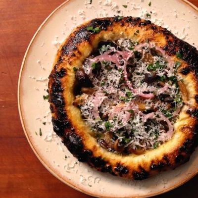 Game Day Mushroom Flatbread