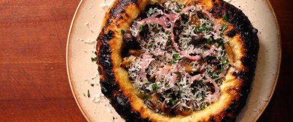 Game Day Mushroom Flatbread