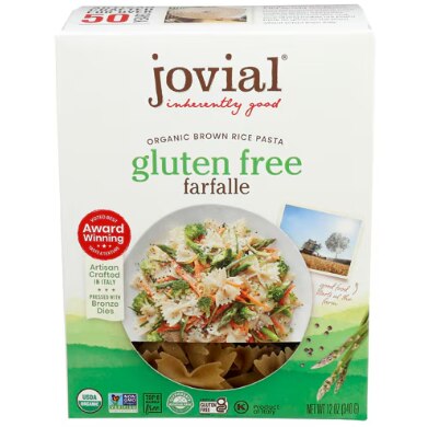 Jovial Organic Gluten-Free Brown Rice Farfalle