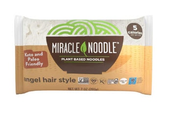 Miracle Noodle Angel Hair Style Noodles Plant Based -- 7 oz