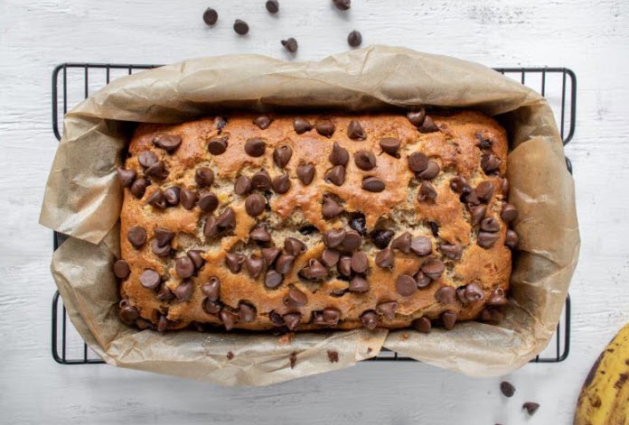 Vegan Chocolate Chip Banana Bread