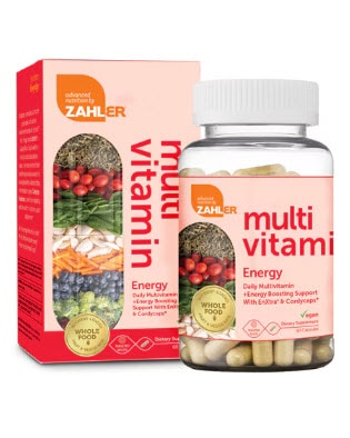 Zahler Multivitamin Energy -- 60 Capsules
