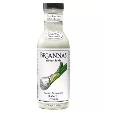 Briannas Home Style Dressing Classic Buttermilk Ranch