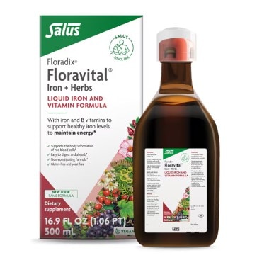 Floradix Floravital Iron & Herbs Liquid Formula