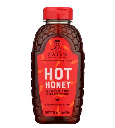 Nature Nate's Hot Honey Infused with Chili Pepper -- 16 oz