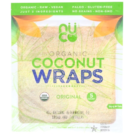 Nuco Organic Coconut Wraps