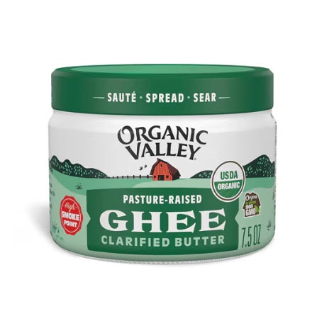 Organic Valley Ghee Clarified Butter -- 7.5 oz