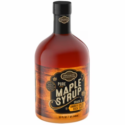 Private Selection 100% Pure Grade A Amber Maple Syrup