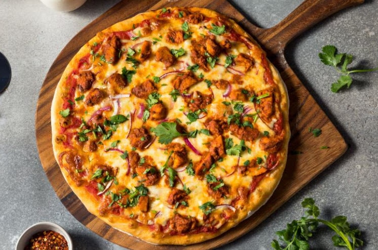 Thai Chicken Pizza