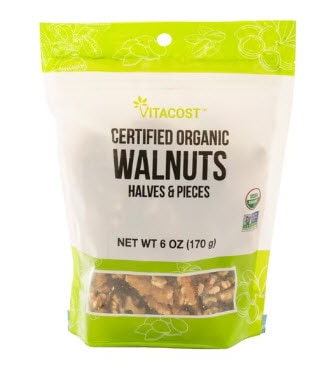 Vitacost Certified Organic Walnuts