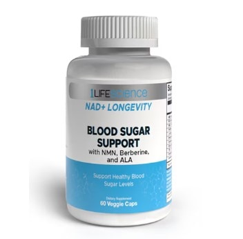 1Life Science NAD+ Longevity Blood Sugar Support