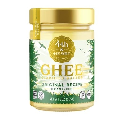 4th & Heart Keto Grass-Fed Ghee Butter