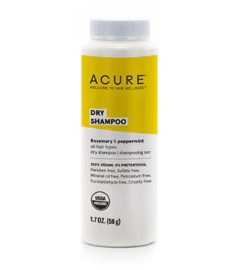 Acure Dry Shampoo Rosemary & Peppermint -- 1.7 oz