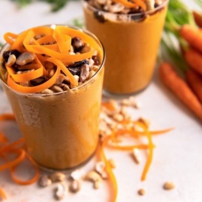 Carrot Cake Protein Smoothie