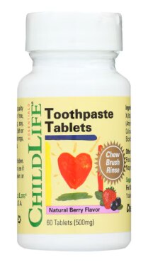 Childlife Toothpaste Tablet Natural Berry Childlife Toothpaste Tablet Natural Berry