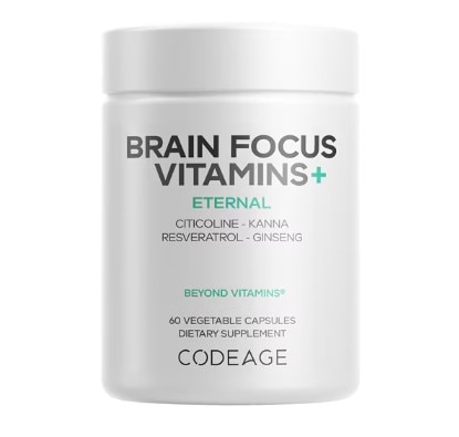 Codeage Brain Focus Vitamins+ Eternal