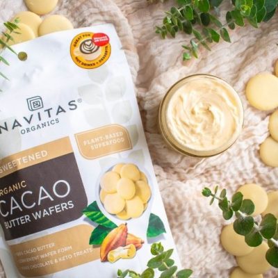 DIY Body Butter With Cacao Butter Wafers