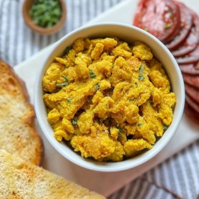 Egg-Free Chickpea Scramble