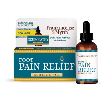 Frankincense & Myrrh Foot Pain Relief Rubbing Oil
