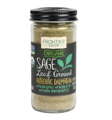Frontier Co-Op Organic Sage Leaf Ground