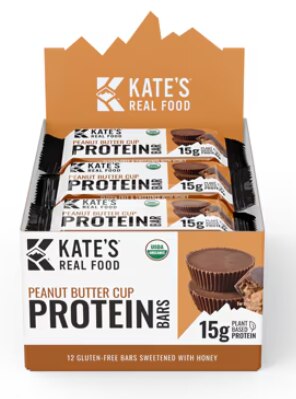 Kate's Real Food Organic Protein Bar Peanut Butter Cup