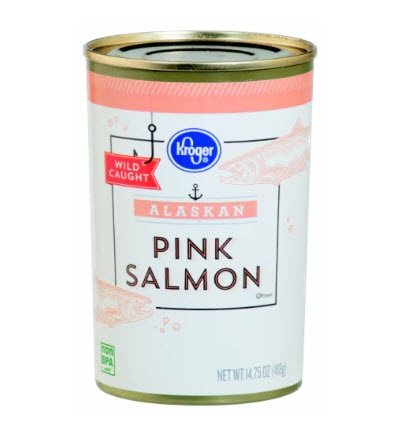 Kroger Wild Caught Alaskan Pink Salmon -- 14.75 oz