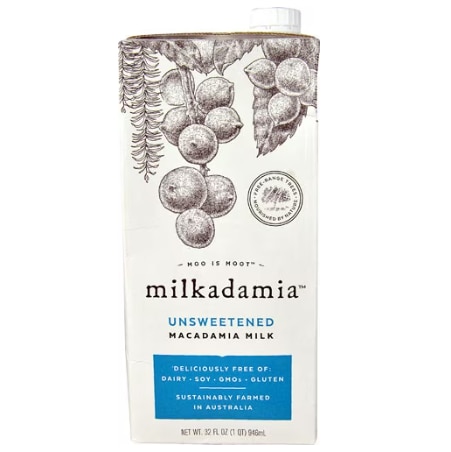 Milkadamia Macadamia Milk Unsweetened