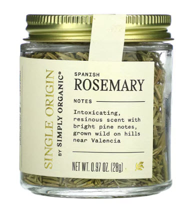 Simply Organic Single Origin Spanish Rosemary