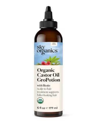 Sky Organics Organic Castor Oil GroPotion -- 6 fl oz