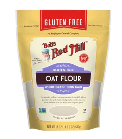 Bob's Red Mill Gluten Free Oat Flour -- 18 oz