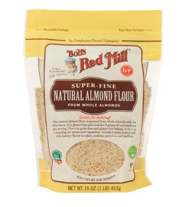 Bob's Red Mill Gluten Free Super-Fine Natural Almond Flour -- 16 oz