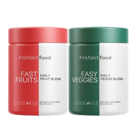 Codeage Easy Veggies + Fast Fruits Vitamins