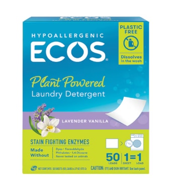 ECOS Laundry Detergent Sheets