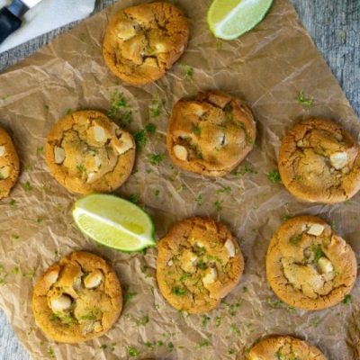 Key Lime Cookies (Vegan)